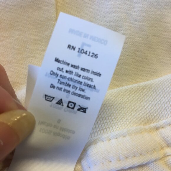 Baseball Season Tee Shirt Adult Large Natural Beige Baseball The Only BS I Need - Picture 6 of 7